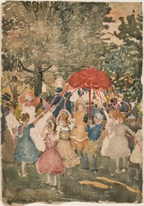 Maypole by Maurice Brazil Prendergast